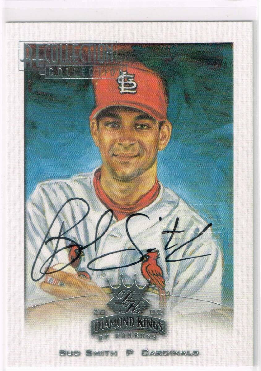MLB 2003 Donruss Diamond Kings Recollection Collection Buy Back Autograph Bud Smith 078/114 Auto 直筆サイン バド・スミス拍卖