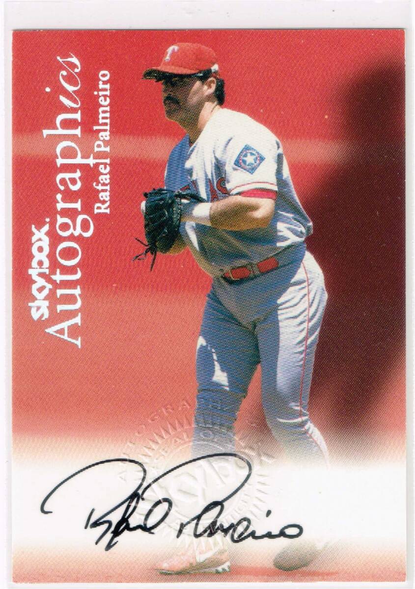 MLB 2000 Skybox Premium Autographics Auto Rafael Palmeiro Autograph スカイボックス 直筆サイン ラファエル・パルメイロ拍卖