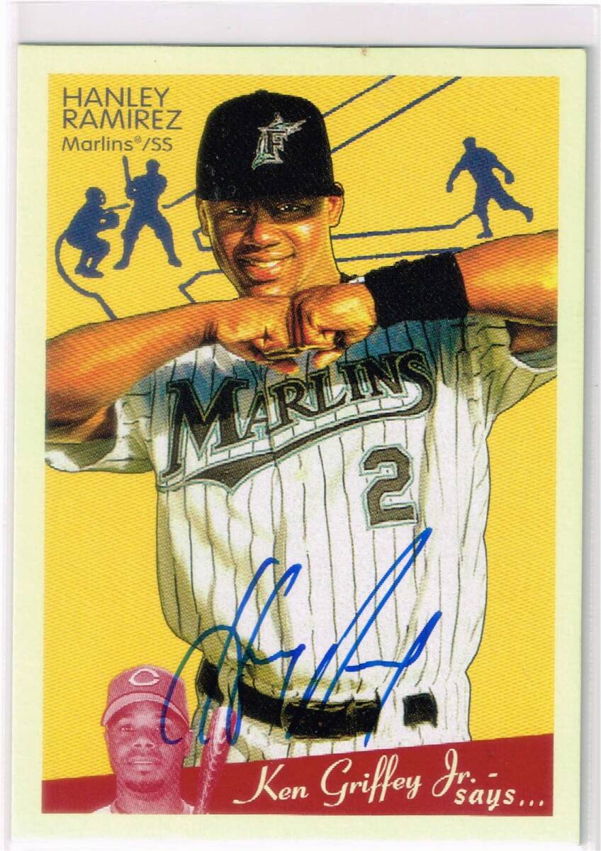 MLB 2008 UD Goudey Goudeygraphs Autograph #GG-HR Hanley Ramirez Auto Upper Deck 直筆サイン ハンリー・ラミレス SP ショートプリント拍卖