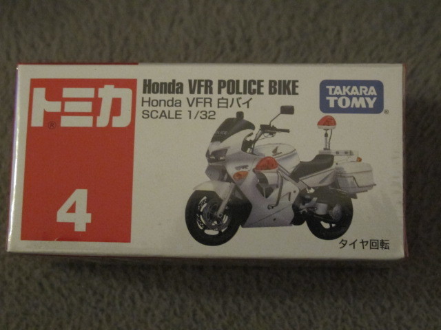 TAKARA TOMY タカラ トミー トミカ No.4 Honda VFR 白バイ拍卖