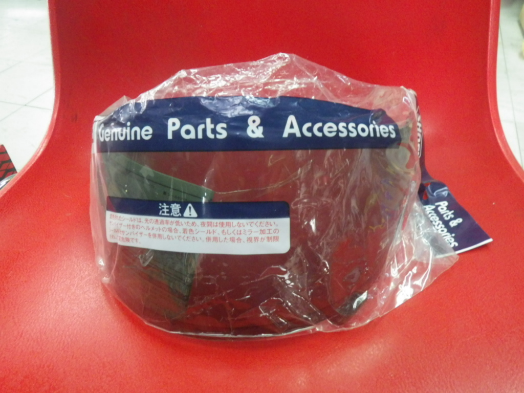 A361 SHOEI CWR-1 ピンロック ダークスモークシールド 新品拍卖