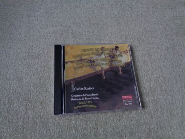 即♪CD-R盤:サンタ・チェチーリアのC・クライバー(1979/2/5)(^^♪拍卖