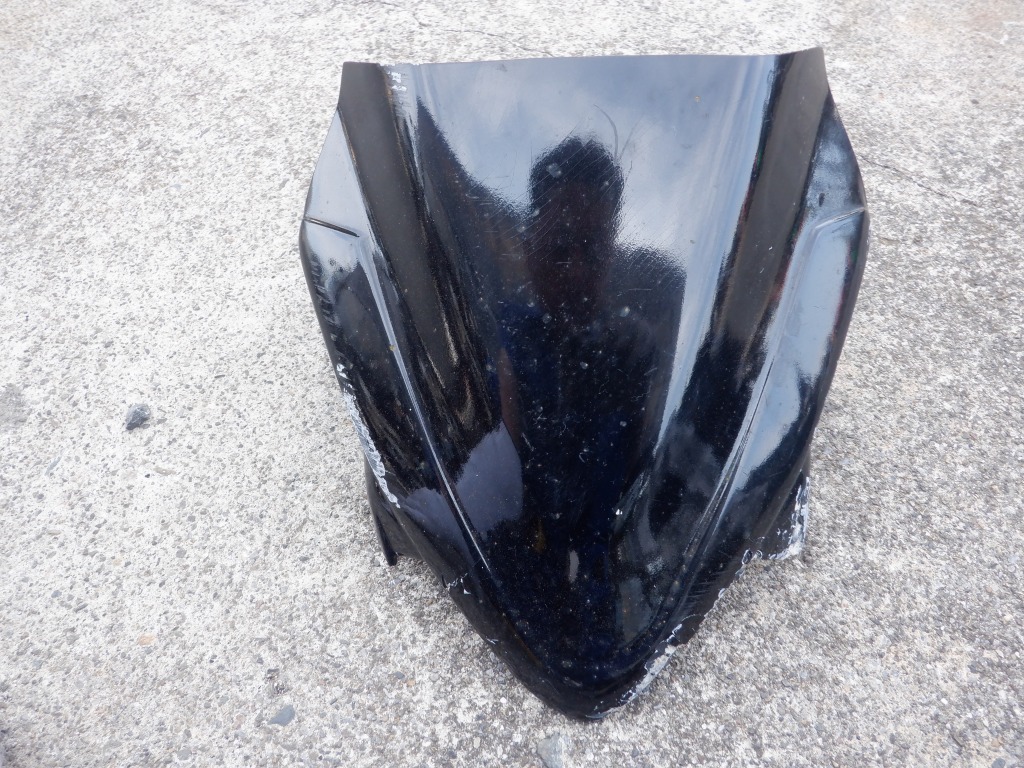 グロム JC61 1型 社外フロントカバー フロントカウル 黒 A拍卖