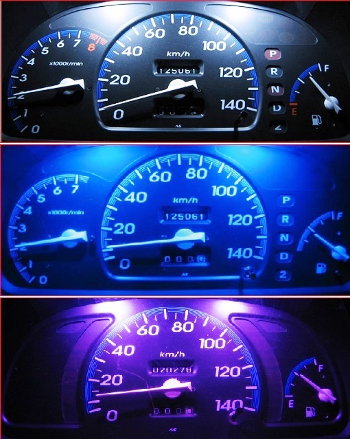 ライフ JB1/JB2 スピードメーターLED照明 1台分セット!レッド拍卖