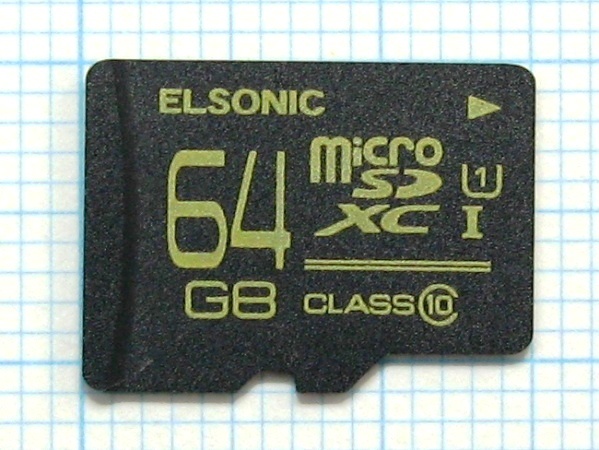 ★ELSONIC microSDXC メモリーカード 64GB 中古★送料85円・185円拍卖