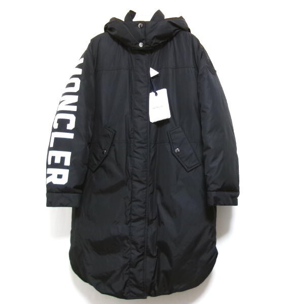 新品★MONCLER モンクレール★HUGON GIUBBOTTO ダウンコート★ブラック サイズ0拍卖