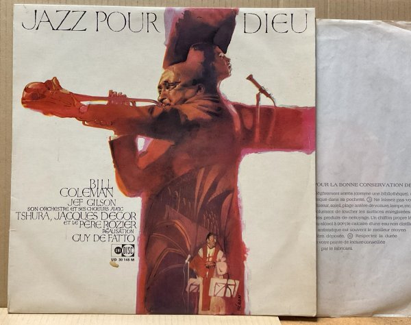 BIL COLMAN/JEF GILSON/JAZZ POUR DIEU/拍卖