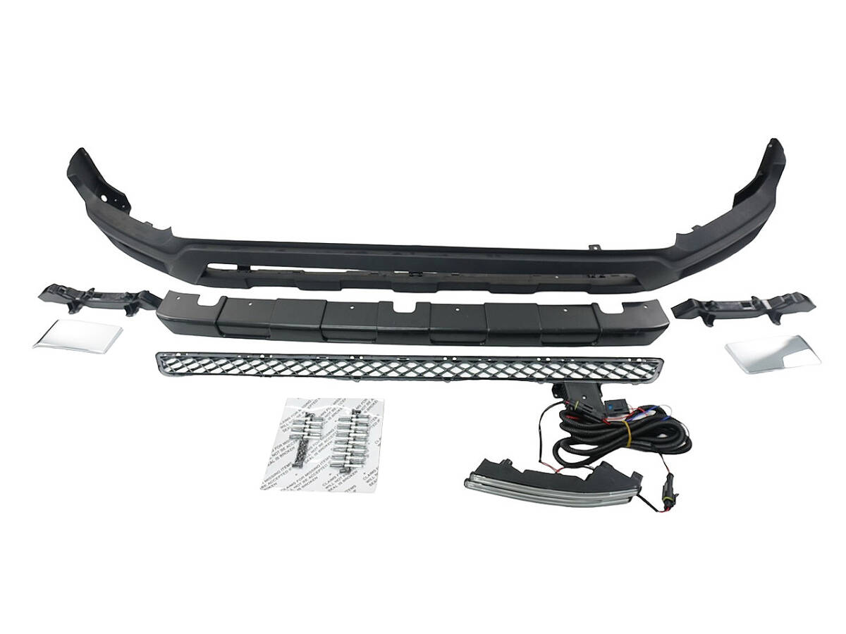 W463A W464 フロント リップ スポイラー デイライト G63フロントバンパー対応 メルセデス ベンツ Gクラス ゲレンデ 国内発送 即納 エアロ拍卖