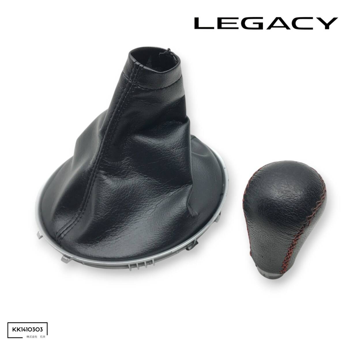 ▼レガシィ BP5 BL5 2.0GT スペックB オートマ AT シフトブーツ シフトノブ 赤ステッチ 即決/即納▼拍卖