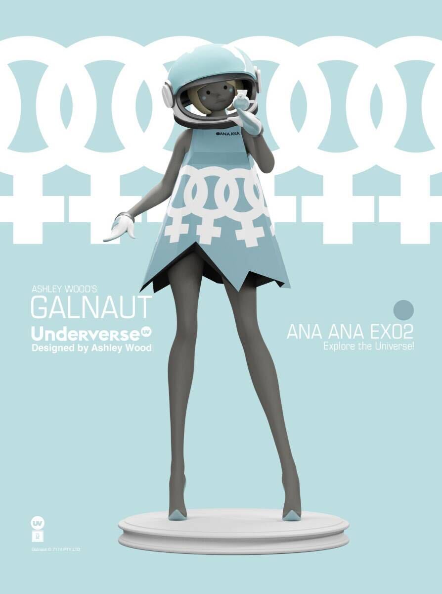 Underverse 1/7 GALNAUT ANA ANA Designed by Ashley Wood 未開封新品 検) ホットトイズ THREE A ZERO TK拍卖