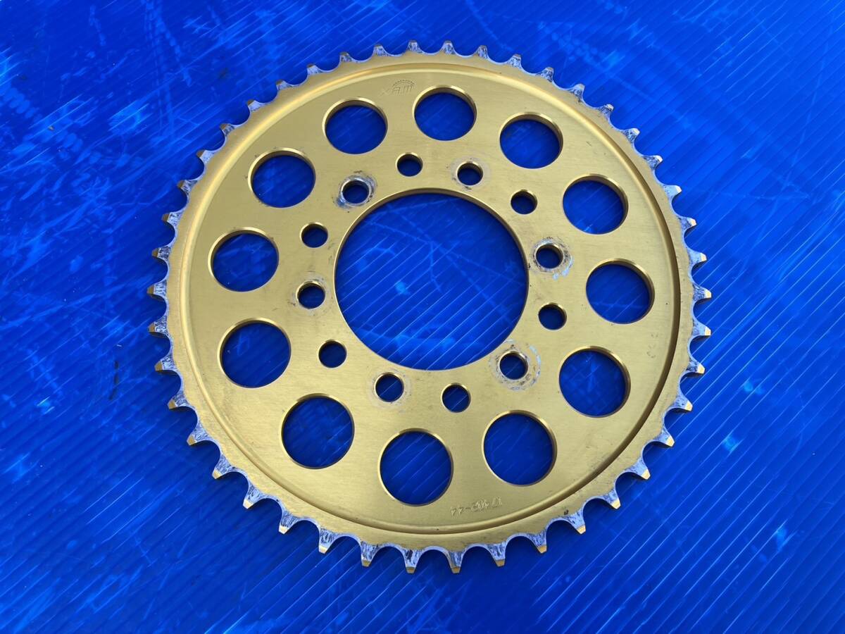 ゲイルスピード用 リア ゴールド スプロケット アルミ 530-44T GALE SPEED 拍卖