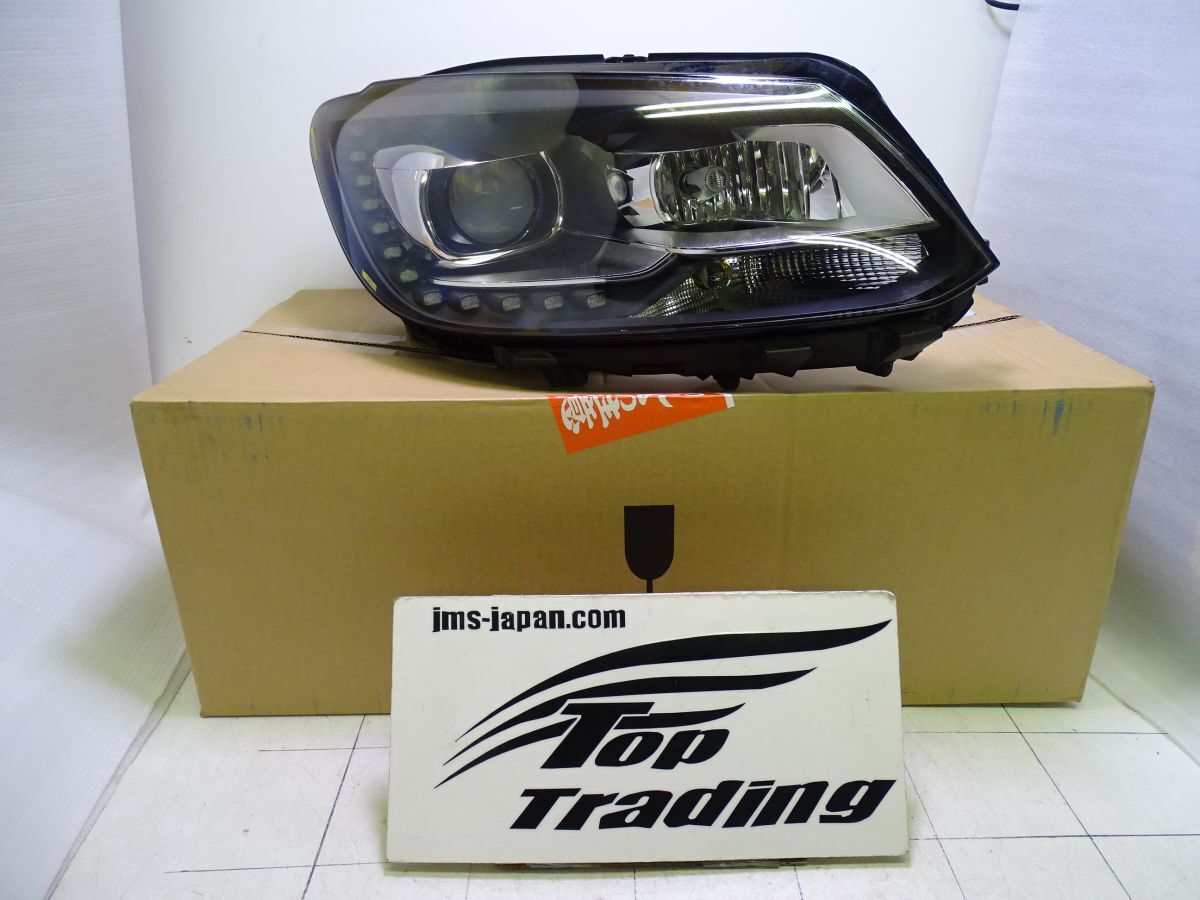 L0517/VolksWagen純正 トゥーラン 1TC ハイライン ツブツブLED 右 キセノン ヘッドライト 1T2941752H(1T2941754H)適合確認可能拍卖