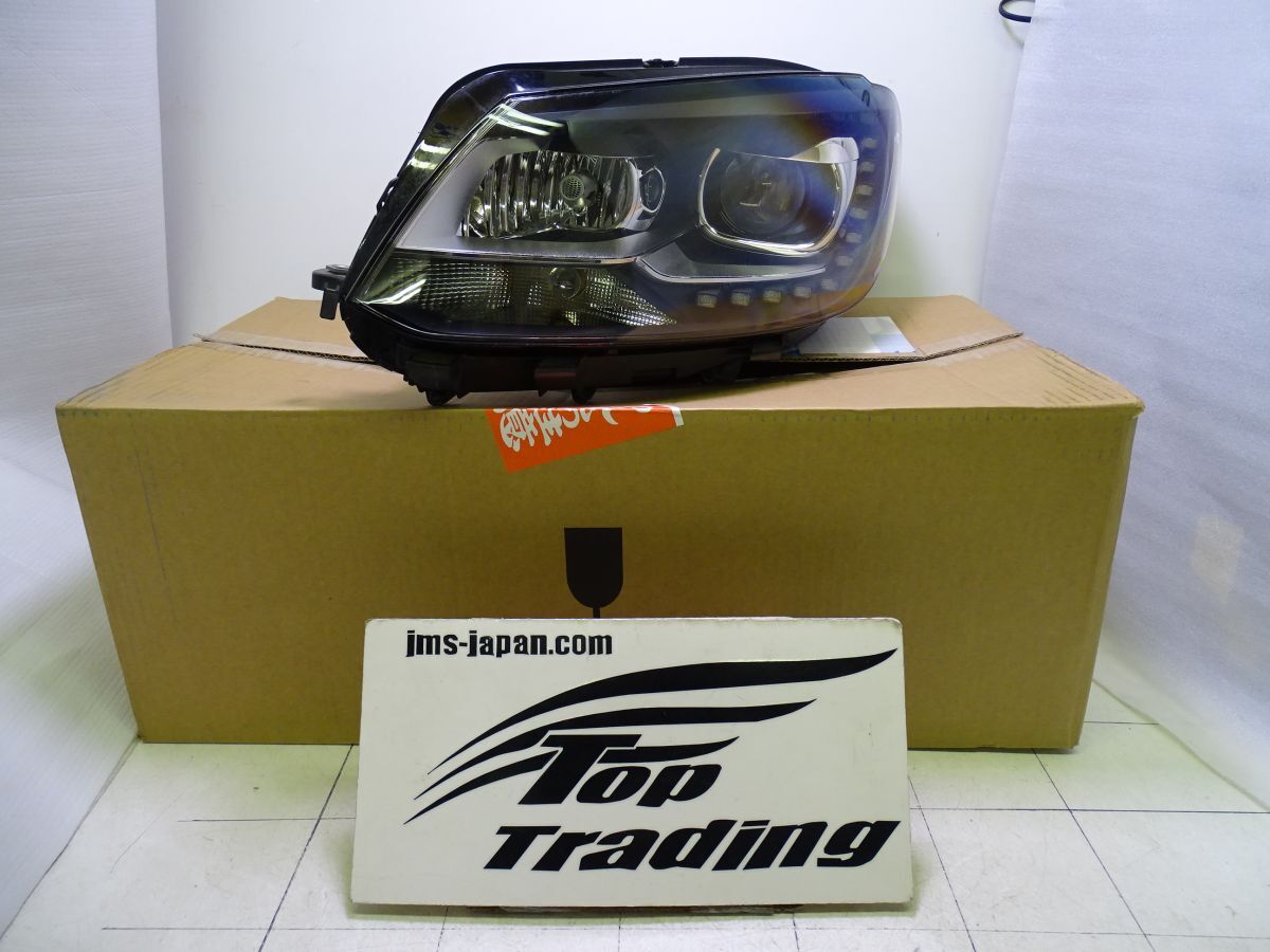 L0518/VolksWagen純正 トゥーラン 1TC ハイライン ツブツブLED 左 キセノン ヘッドライト 1T2941751H(1T2941753H)適合確認可能拍卖