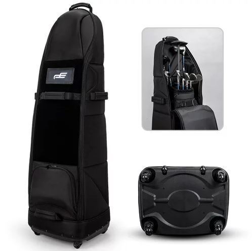 ゴルフ 4+2輪 トラベルケース マジックテープ 折りたたみ 海外旅行 キャスター付き トラベルカバー拍卖