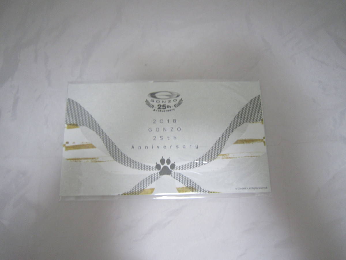 ゴンゾ 株主優待 2018年 GONZO 25th Anniversary 25周年 ポストカードセット [cwm拍卖
