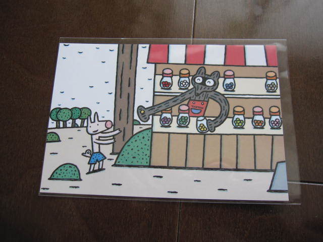 新品・非売品 ふしぎなキャンディーやさん みやにし たつや ポストカード 創業100周年記念出版 金の星社の絵本 懸賞当選品拍卖