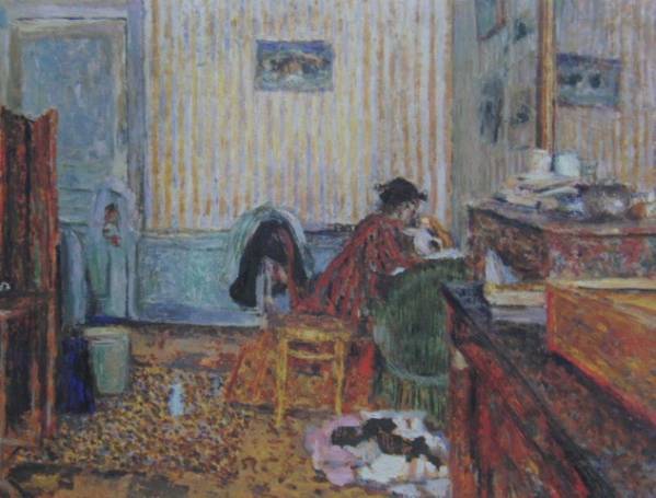 Edouard Vuillard、FILLRTTE (ANNRTTE) A LA POUPEE、海外版超希少レゾネ、新品額装付、送料込み、wanko拍卖