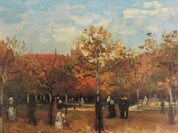 VINCENT VAN GOGH、THE BOIS DE BOULOGNE,PARIS、海外版超希少レゾネ、新品高級額装付、送料無料、y321拍卖
