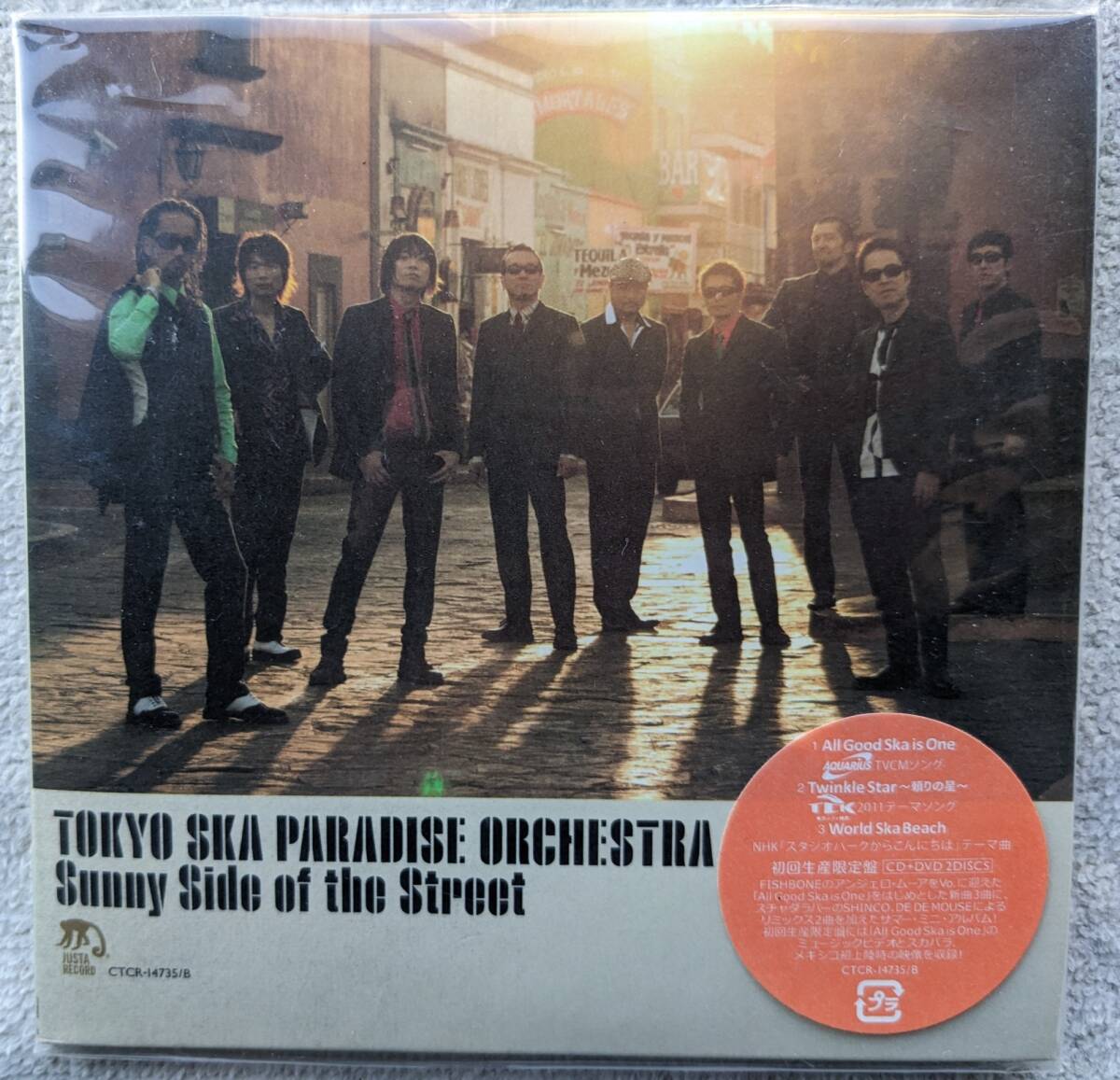 新品!!東京スカパラダイスオーケストラ●CD+DVD●SUNNY SIDE OF THE STREET ●紙ジャケット ●未使用・新品!!拍卖