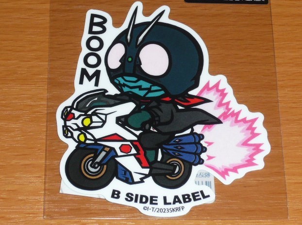 ◆シン仮面ライダー ステッカー◆サイクロン BOOM◆B-SIDE LABEL◆拍卖