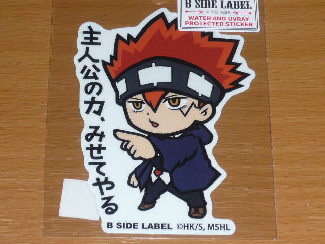 ◆マッシュル ステッカー◆ドット・バレット 主人公の力みせてやる◆B-SIDE LABEL◆拍卖