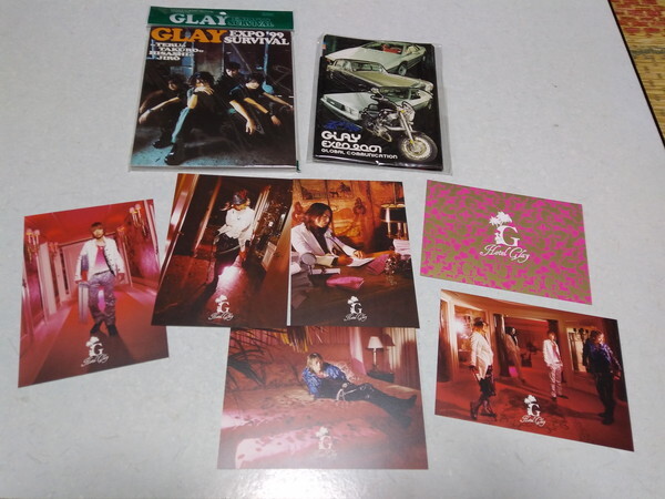 ◆ GLAY グレイ 【 ポストカード 3セット分 】 2セットは未開封新品♪拍卖
