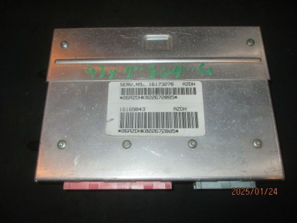 ■ポンティアック グランダム エンジンコンピューター 中古 16173278 16169043 部品取あり コントロールユニット モジュール ECU ■拍卖