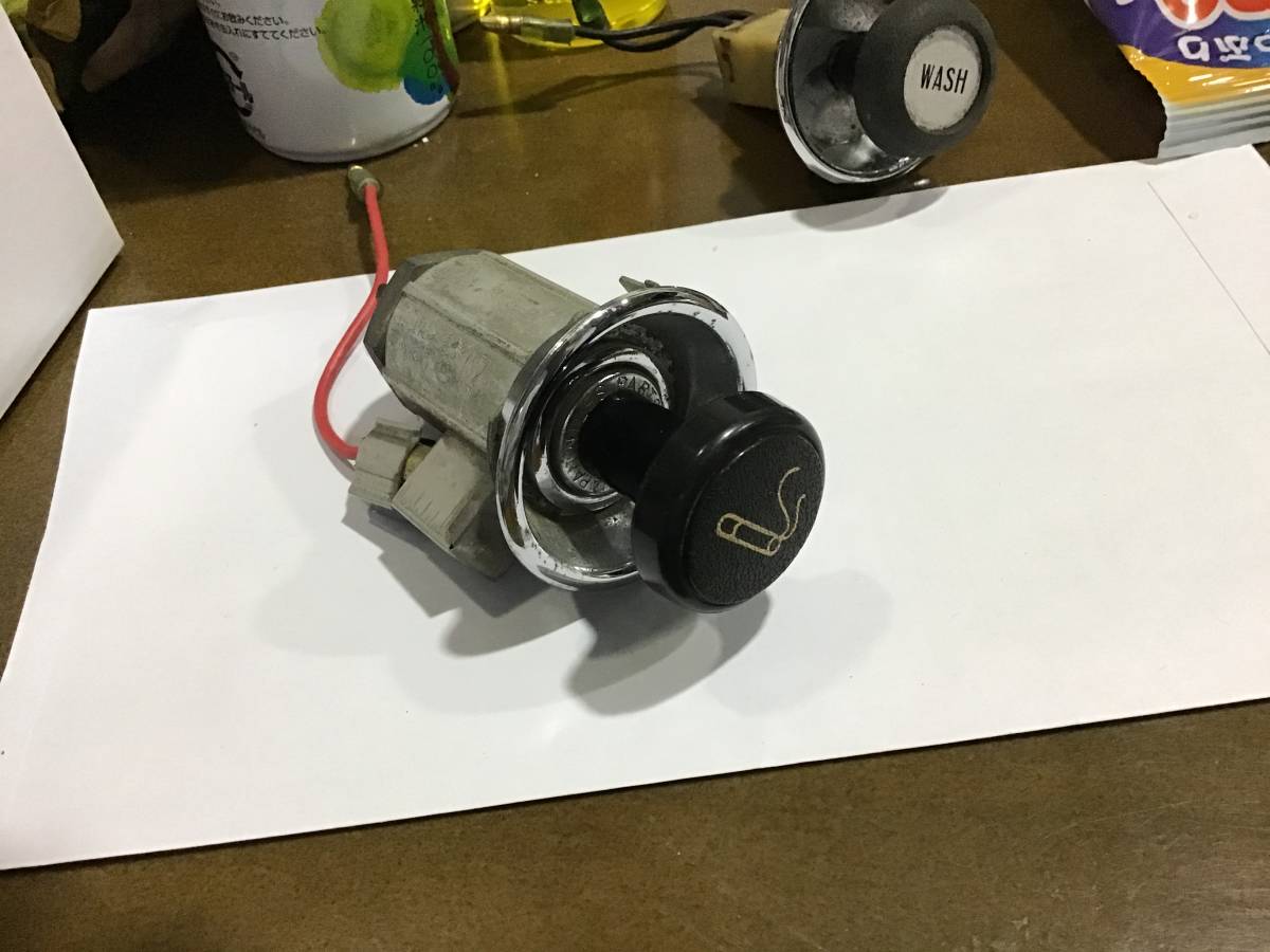 ハコスカ箱スカgc10pgc10s20l28l型スカイラインgtrgt-r旧車絶版車前期シガライター中古拍卖