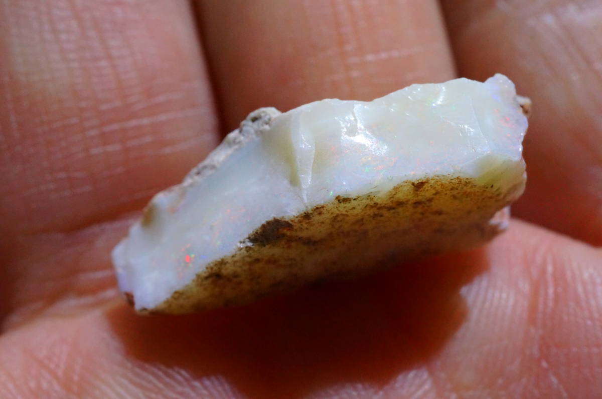 30年前の未使用在庫品!オパール原石!綺麗で幻想的!遊色くっきり14.8ct拍卖