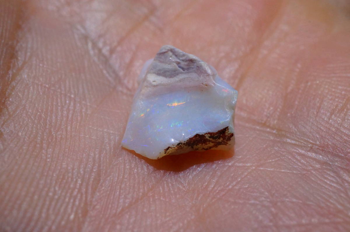 30年前の未使用在庫品!オパール原石!綺麗で幻想的!遊色くっきり2.8ct ②拍卖