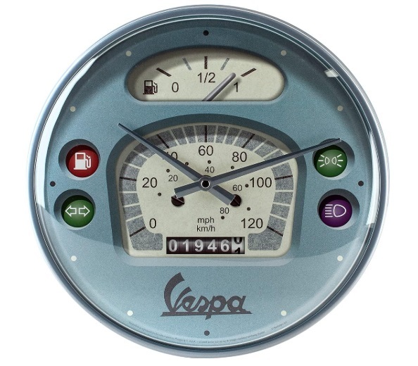 ベスパ Vespa スクーター ★ メーター 壁掛け 時計 A拍卖