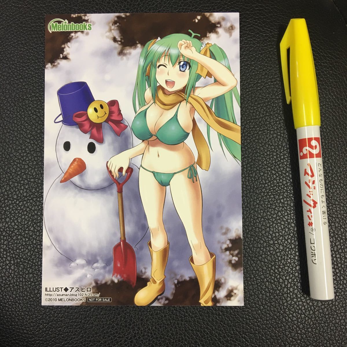 ILLUST、アスヒロ、ポストカード型、チラシ拍卖