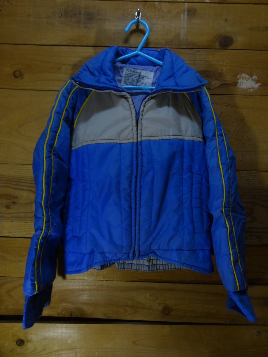 全国送料無料 アメリカ USA 古着 JC ペニー JC Penney70-80年代 子供服キッズ 中綿ウインタージャケット 7(120ぐらい)拍卖