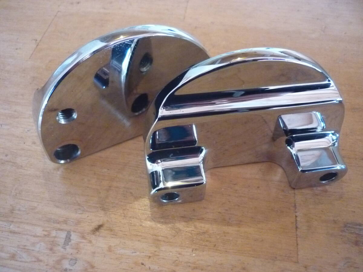 ハーレー ダビットソン フロントフェンダー ステー Harley カスタム メッキ エボ エボリューション ソフテイル 送料600円もOK拍卖