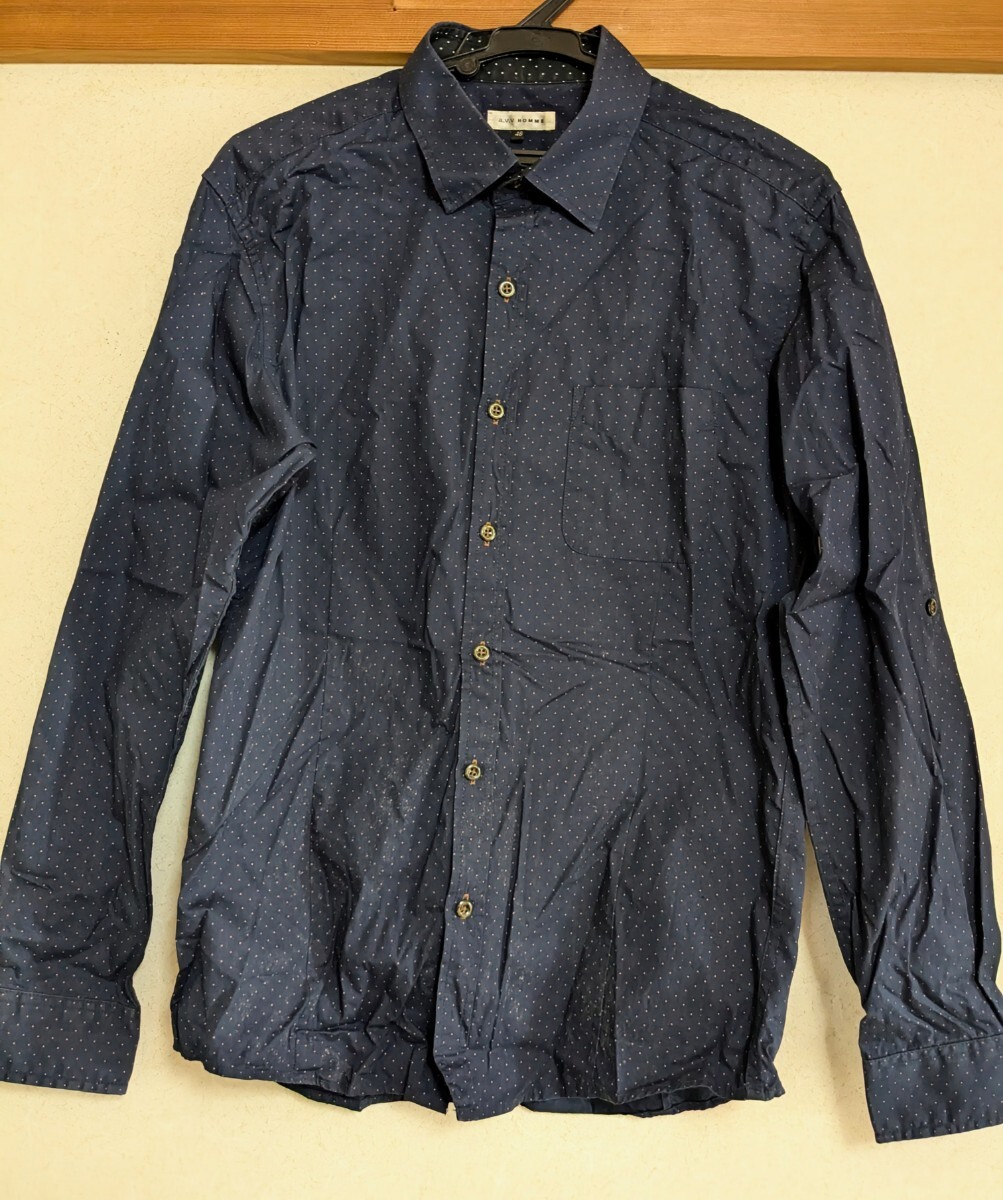a.v.v HOMME メンズ シャツ48号 M拍卖