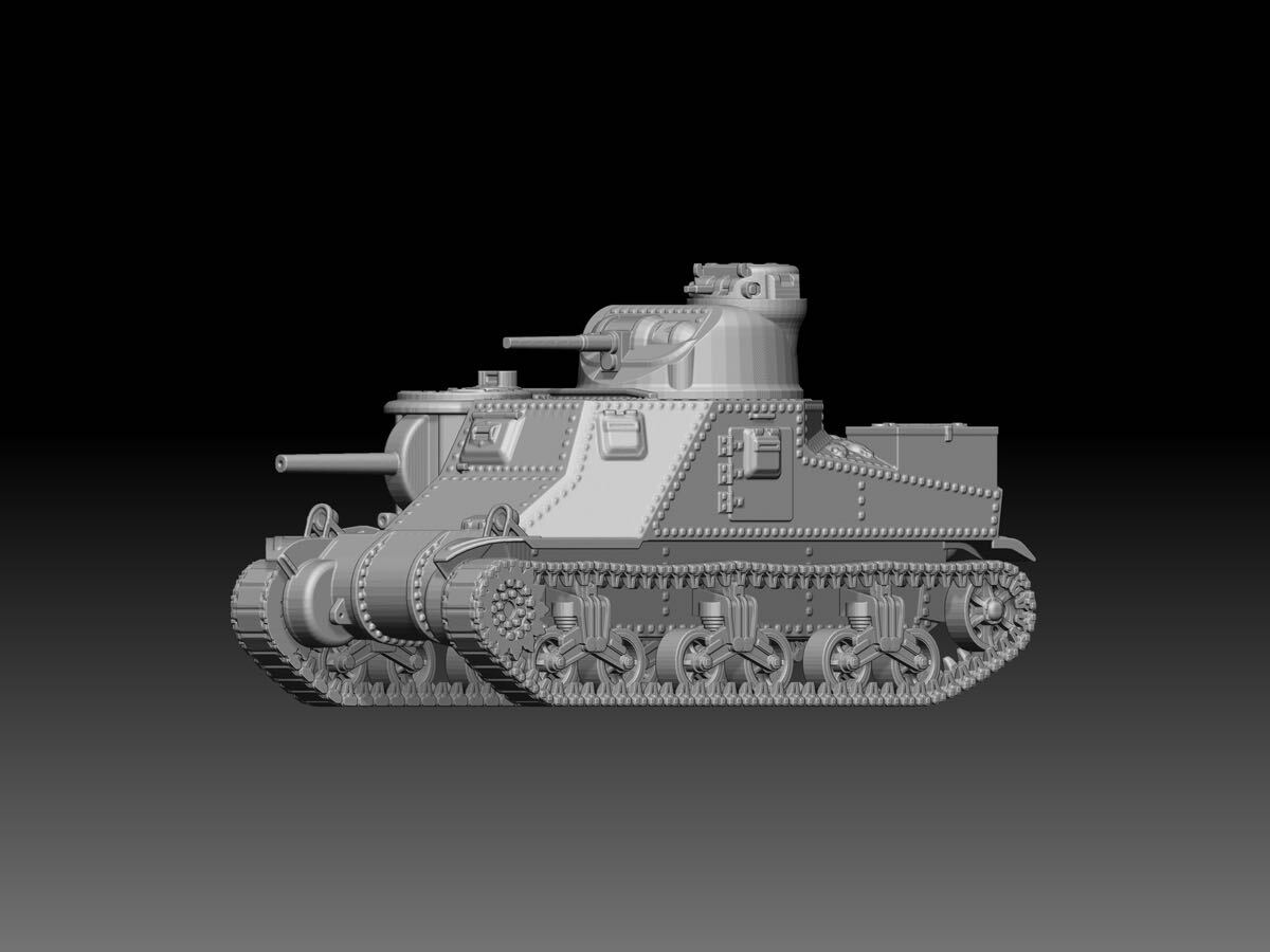 1/72レジンキット 未塗装 WWⅡ アメリカ軍 M3Lee 中戦車 240706拍卖