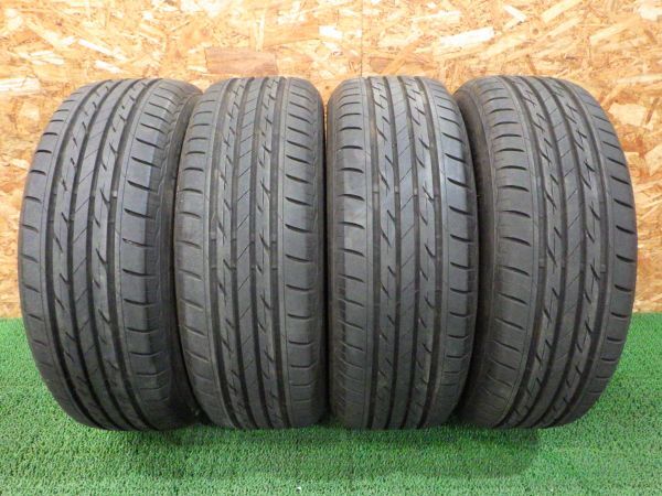ブリヂストン NEXTRY 215/60R16 95H 2022年製 9.5分山【4本/夏タイヤ/16インチ】手渡し可拍卖