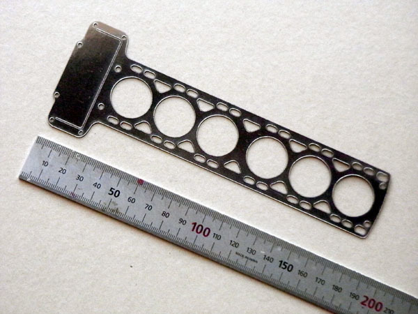 ヘッドガスケット型 ブックマーク しおり ジャガー XK120、Mark Ⅱ、Eタイプ、XJ6 等 DOHC直列6気筒エンジン 拍卖