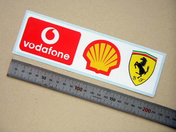 フェラーリ F1 スクーデリア・フェラーリ スポンサー ステッカー 2002 ~ 2006拍卖