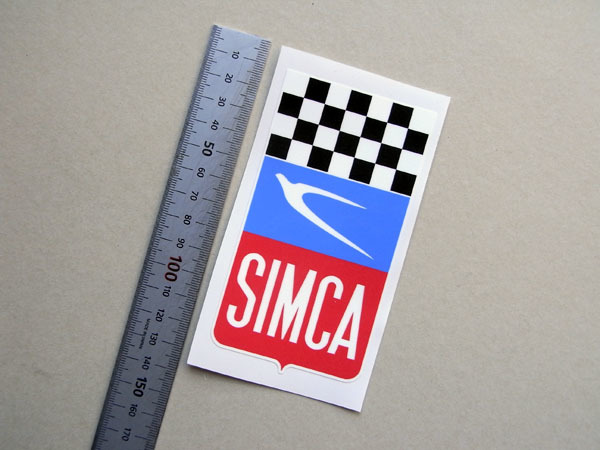 シムカ スポール ステッカー 1960年代拍卖