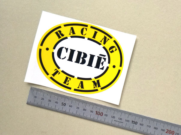 シビエ レーシングチーム 楕円ステッカー 1960年代、1970年代拍卖
