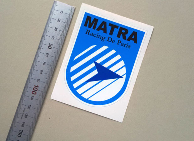 マートラ Matra Racing de Paris サッカークラブステッカー 1980年代末拍卖