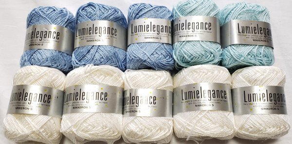 毛糸979 ニッケロンS ルミエレガンス アクリル76%綿16%ナイロン4%レーヨン4% 40g 10玉 拍卖