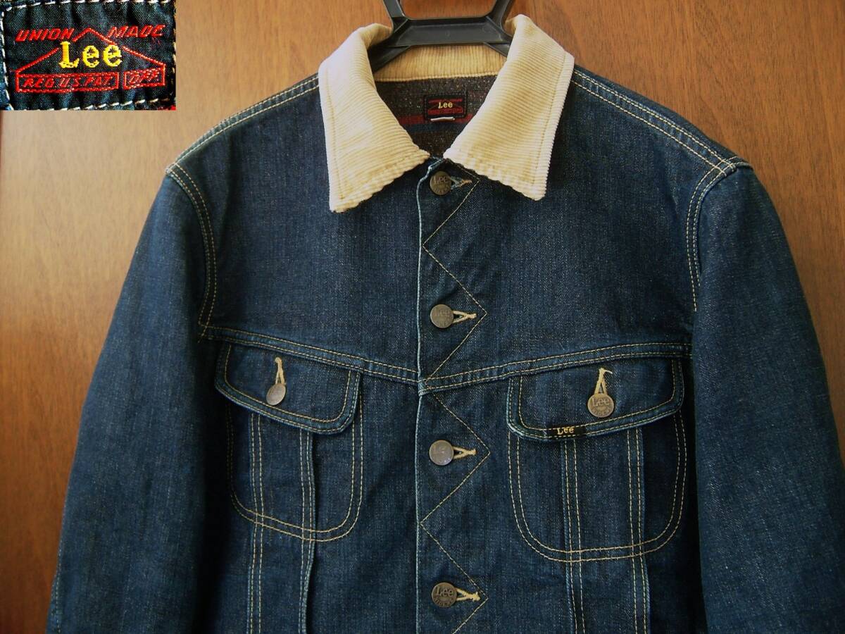 リアルマッコイズ THE REAL McCOY`S×Lee ストームライダー アラスカンライナー ALASKAN LINING デニムジャケット拍卖
