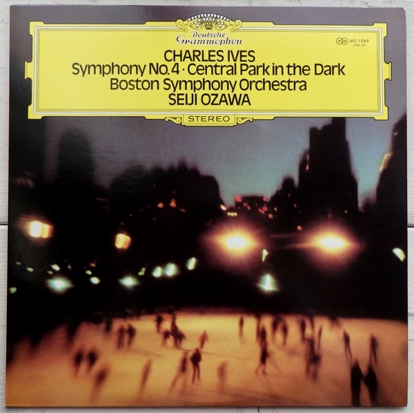 LP アイヴズ 交響曲第4番 宵闇のセントラル・パーク 小澤征爾 ボストン交響楽団 MG-1069拍卖