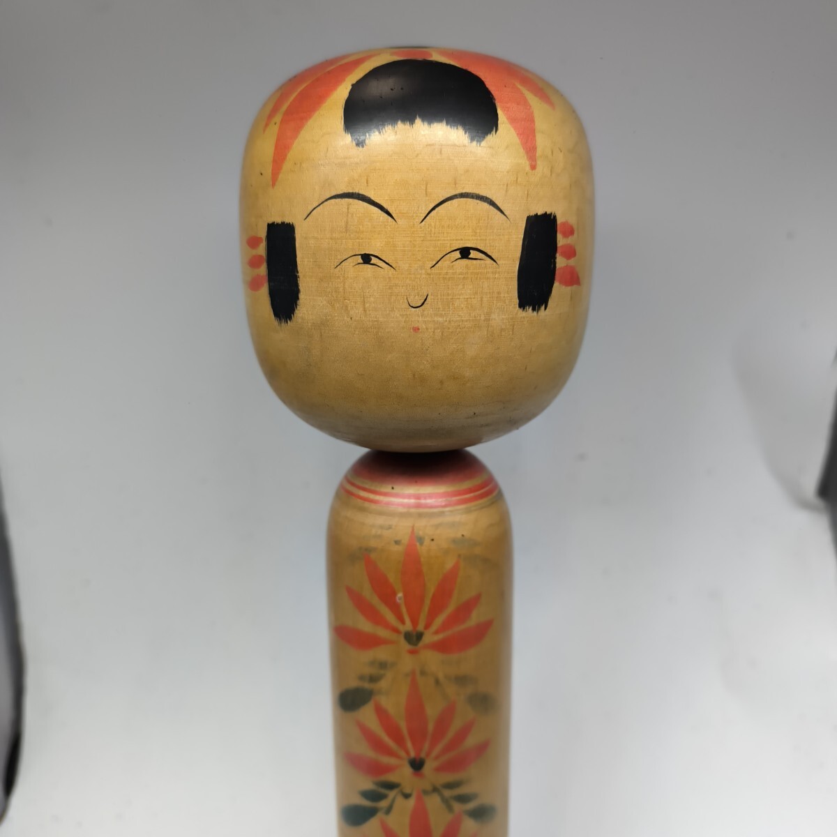 伝統こけし 蔵王高湯系 遠藤幸三 尺サイズこけし 伝統工芸 拍卖