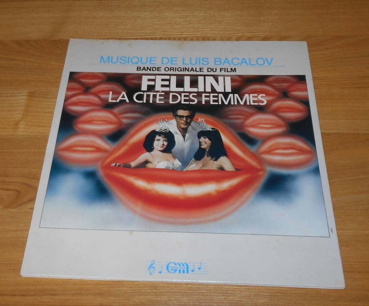 ■サントラLP【女の都(LA CITE DES FEMMES)】フランス盤/ルイス・バカロフ/フェデリコ・フェリーニ/マルチェロ・マストロヤンニ♪拍卖