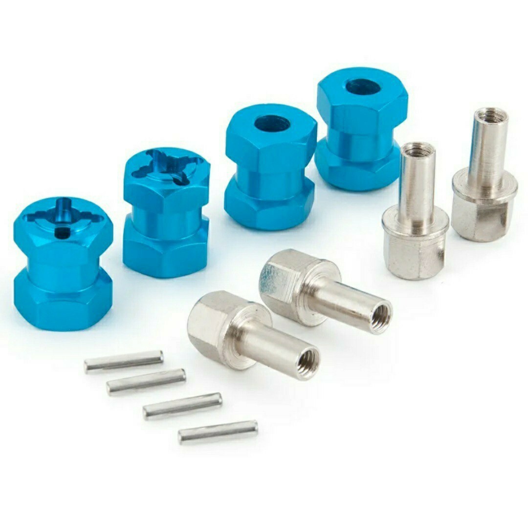 ●●15mm 青●●即決価格●送料無料●● ●アルミ ロング ホイール ハブ ● ラジコン クローラー バギー クロカン拍卖