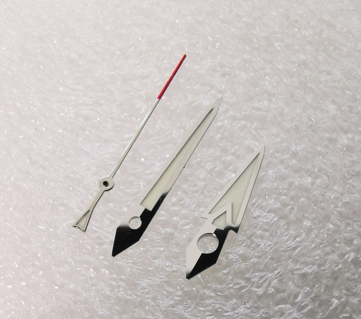 NH35 NH36 NH38 NH34 4R36 7S26 等 3針 ホワイト カスタム セイコー SEIKO ムーブメント 対応 腕時計 ウォッチ MOD パーツ 緑発光 拍卖