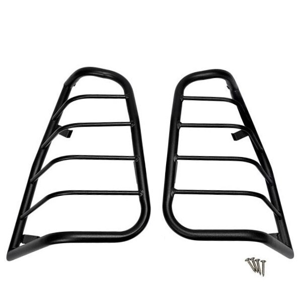 トヨタ 21サーフ テールライトガード 210系 215系 21系 ハイラックスサーフ ガード リアガード テールランプガード サンドブラストブラック拍卖